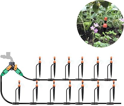 ZDYLM-Y Bewässerungssystem Garten, 20m Blank Verteilung Tubing DIY