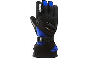 SWANY Junior X-Change Sports Moisture-Wicking Quick-Drying Warm Durable Flexible Leather Winter Gloves