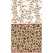 Cheetah Print Plastic Tablecloth, 84