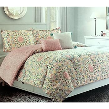 Amazon.com: Max Studio Bedding 3 Piece Full / Queen Duvet ...