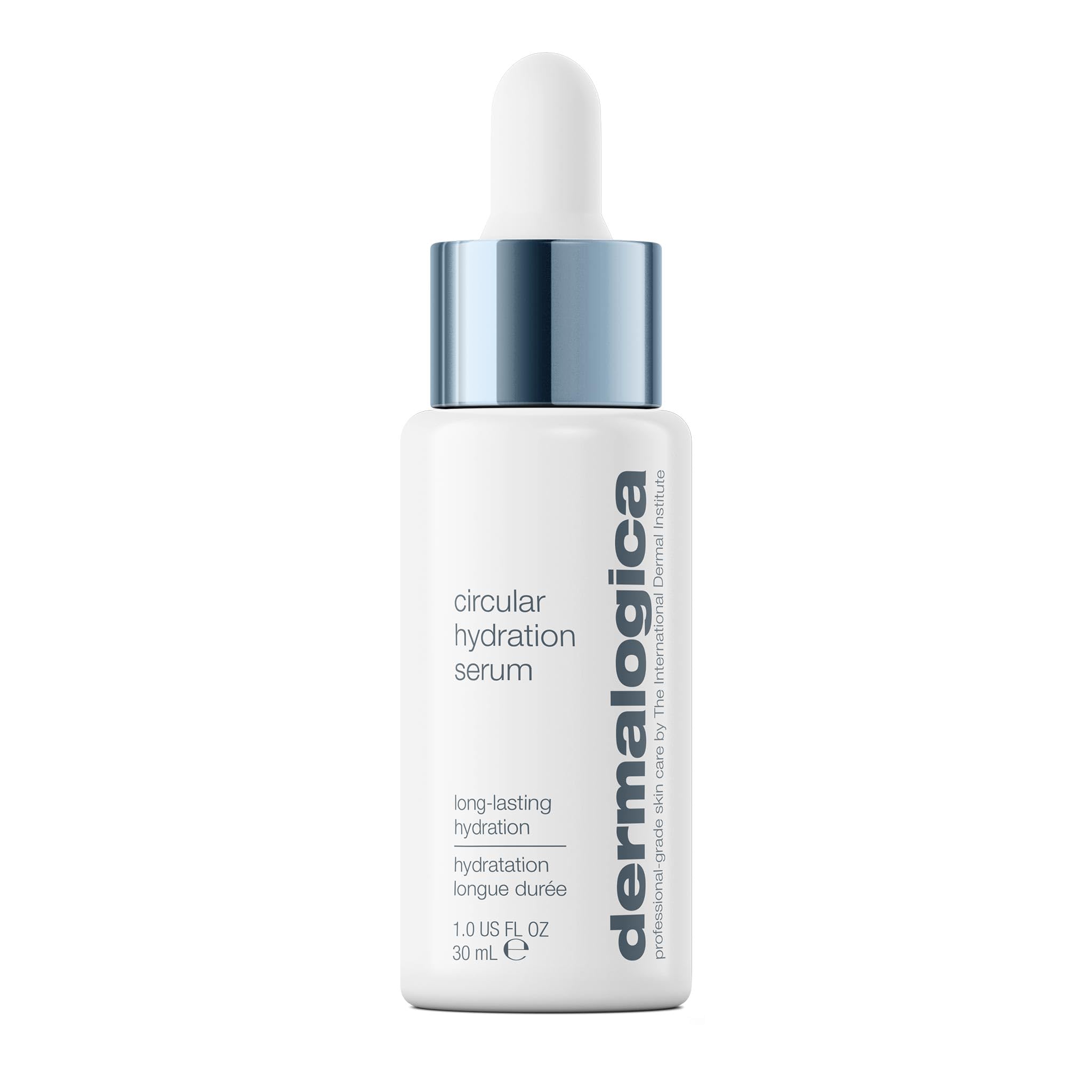 Dermalogica Circular Hydration Serum with Hyaluronic Acid - Deeply Hydrates & Replenishes, Long-lasting Hydration Serum, for Skin Brightening & Microbiome Balance, Suits All Skin Types, 30ml