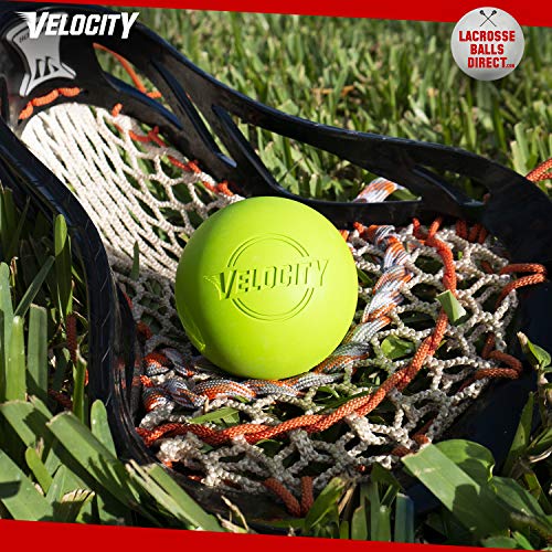 Velocity Lacrosse Balls Official Sized NFHS, SEI, and NCAA Approved Meets NOCSAE Standard