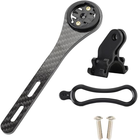 Bike Computer Mount, Multifunction Lightweight Durable Carbon Fiber