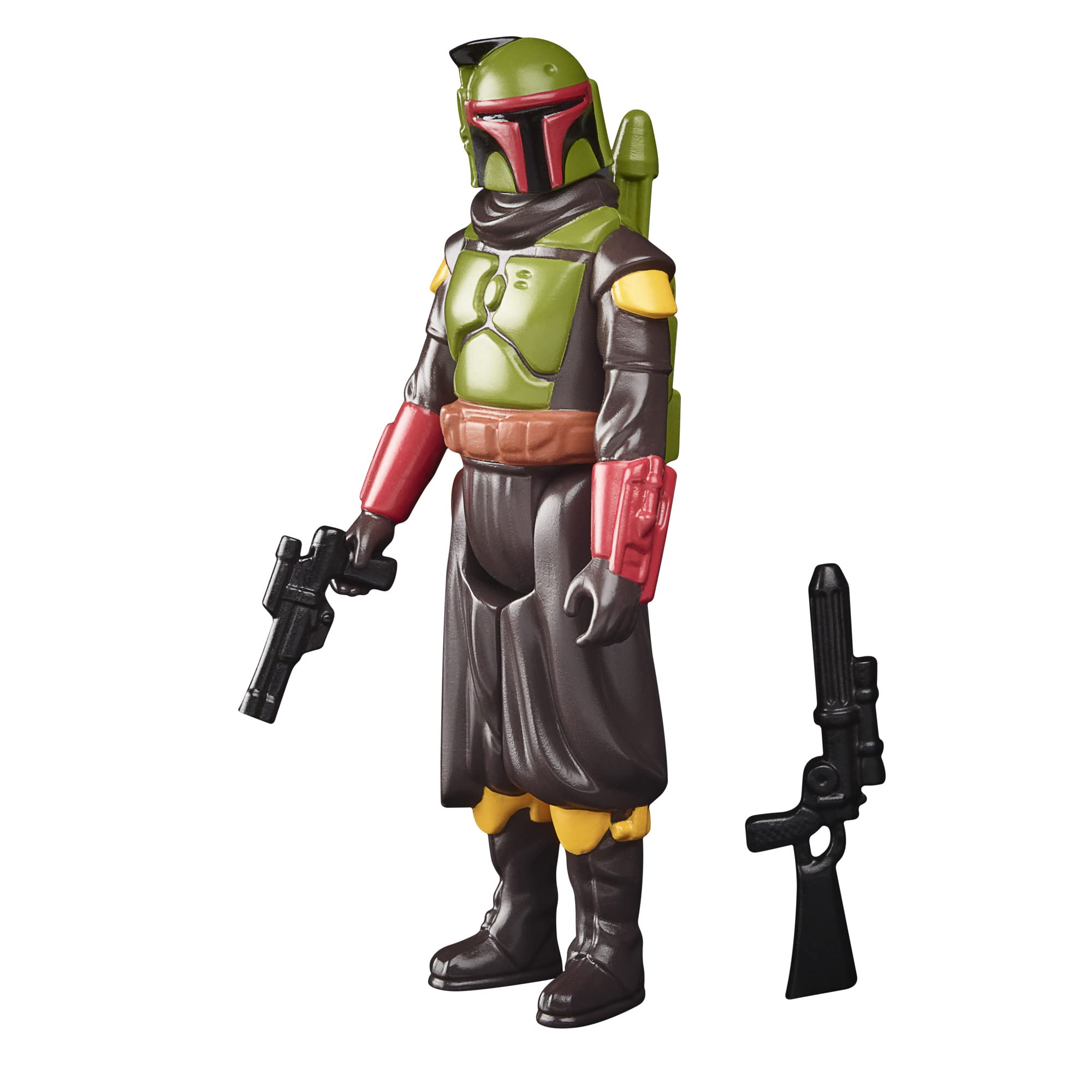 Star Wars Hasbro Retro Collection Boba Fett (Morak) Toy 9.5 cm-Scale The Mandalorian Collectible Action Figure, Toys Kids 4 and Up, Multicolor, F4461