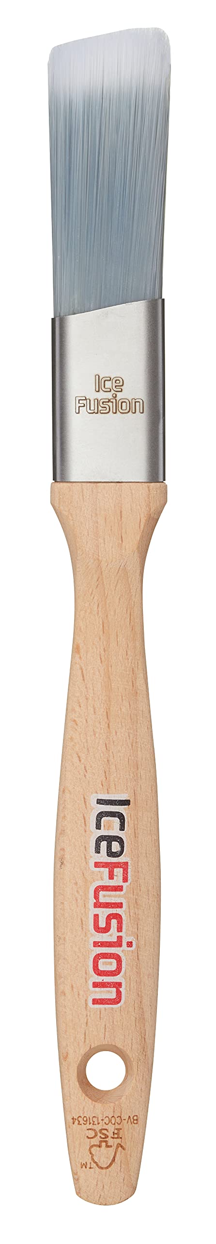 ProDec Advance 1 inch Ice Fusion Cutting In Trade Professional Synthetic Paint Brush for Sharp Edge Lines Painting with Emulsion, Gloss and Satin Paints on Walls, Ceilings, Wood and Metal, 1" 25mm