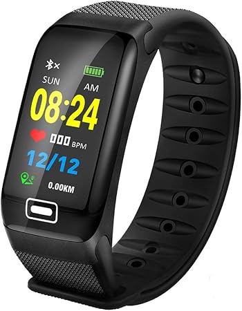 LIGE Fitness Tracker IP67 reloj inteligente impermeable pulsera de ...