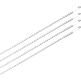 Anphly 4PCS Metal Drawstring Threader, Spring Drawstring Tool for Hoodies Sweatpants Elastic Rope Threading DIY Replacement