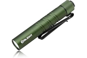 OLIGHT I3T 2 EOS 200 Lumens Mini Flashlight, Small Pocket EDC Flashlight with AAA or Rechargeable Battery, Dual-Output Slim T