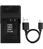 Amazon.com : Norifon D-Li92 USB Charger for Pentax Optio I-10