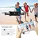 ZANTEC Flexible Foldable Aerofoils Quadcopter Drone with FPV Camera and Live Video - - App and Wifi Phone Control UAV 6-Axis Gyro Gravity Sensor RTF Mini Helicopter