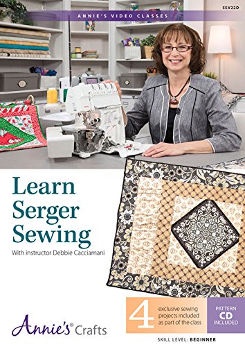 Learn Serger Sewing Class DVD: With Instructor Deborah Cacciamani Learn Serger Sewing Class DVD: With Instructor Deborah Cacciamani