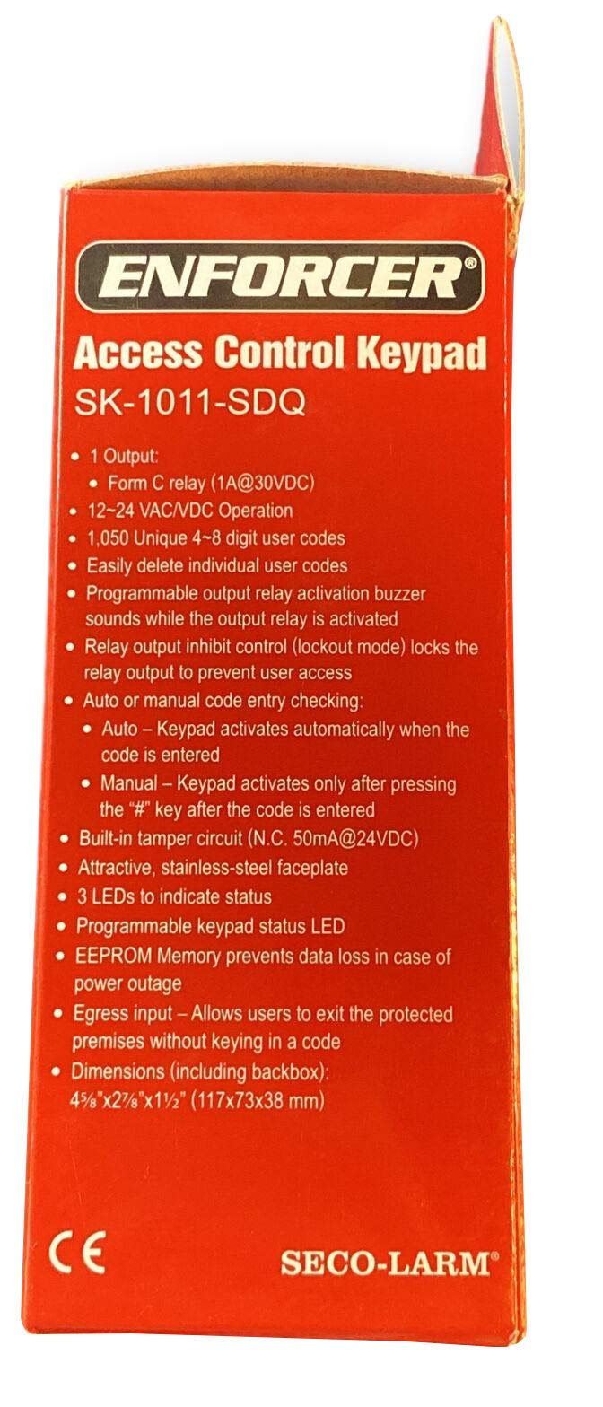 Seco-Larm Enforcer Access Control Keypad (SK-1011-SDQ)