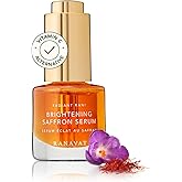 RANAVAT BOTANICS Brightening Saffron Serum - Discoloration Correcting Face Serum, Dark Spot Corrector, Vitamin C Alternative & Hyperpigmentation Treatment - Leaves Skin with a Healthy Glow (0.17 oz)