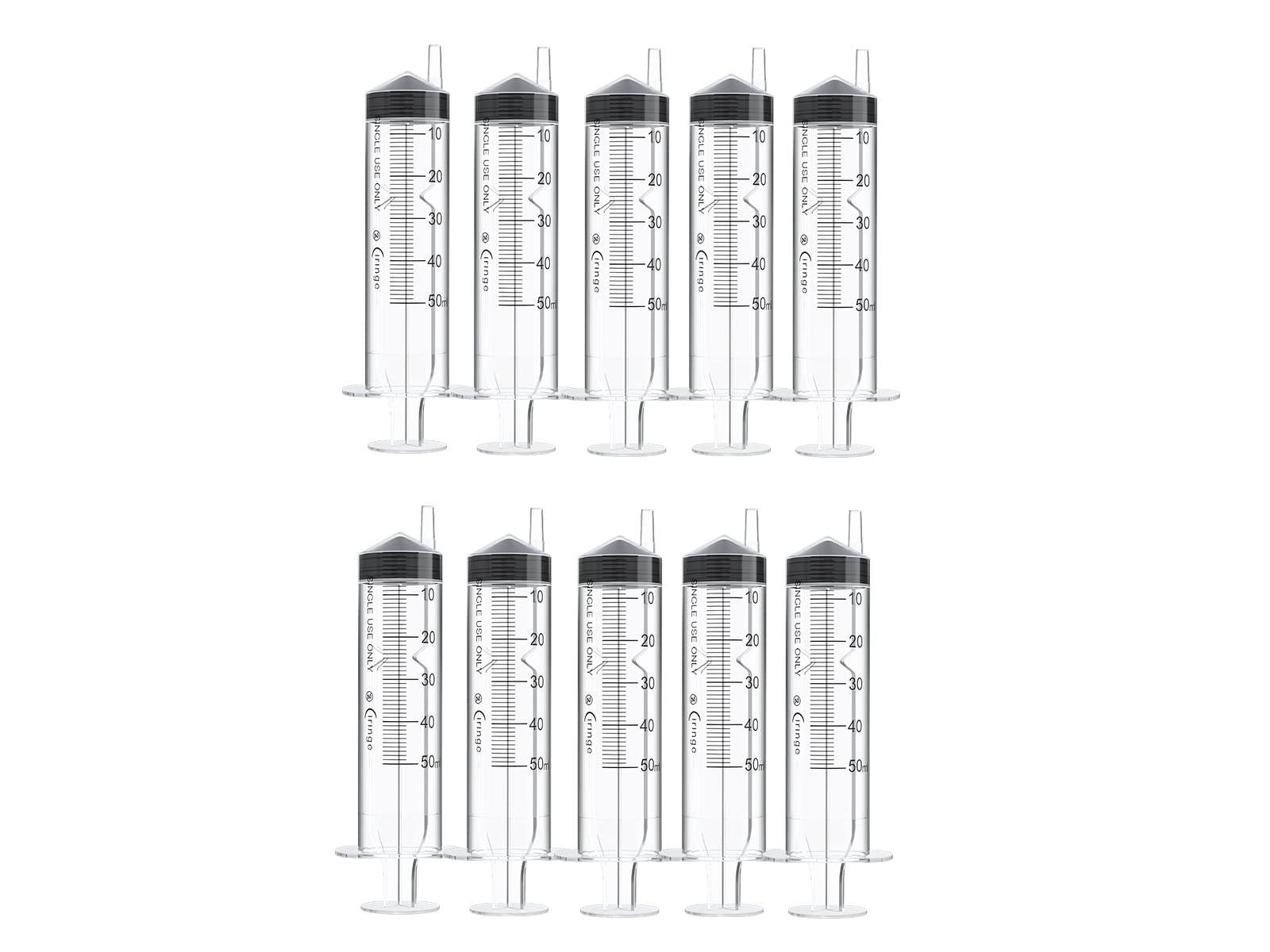 Ciringe 50 ml Syringe - Pack of 10