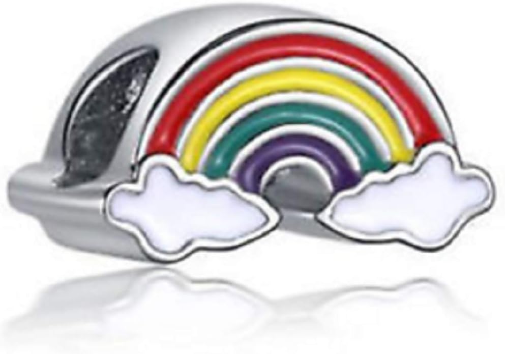 EVESCITY(TM) Rainbow Pride Charm Beads for Bracelets