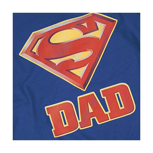 Popfunk Superman Superdad Super Dad Logo T Shirt for Father's Day & Stickers - Image 6