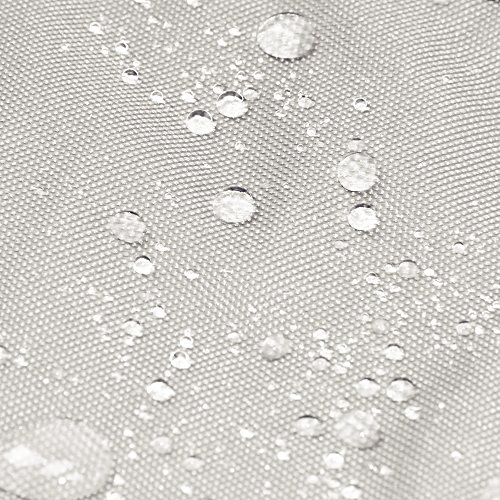 image for MSC 300D Grey/Black Two-Tone Adjustable Canoe/Kayak Cover (Fits up to 