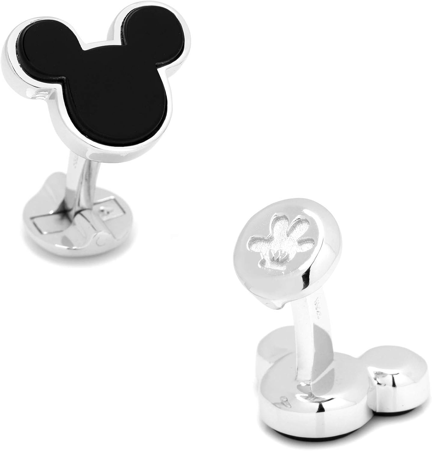 Cuff Links Men Disney Silver Mickey Mouse Cufflinks Officially Licensed