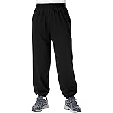 KingSize Men's Big & Tall Lightweight Jersey Elastic Cuff Sweatpants