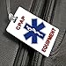2X Medical CPAP Equipment Luggage Tags TSA Carry-On CPAP BiPAP APNEA POC APAP Respiratory Device