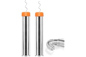 QIVORIMITH 2PCS Tin Lead Rosin Core Solder Wire for Electrical Soldering Soldering Components Repair(1mm/Net 20g)