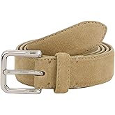 Vince mens 1 Inch Stitched Fe Suede Belt