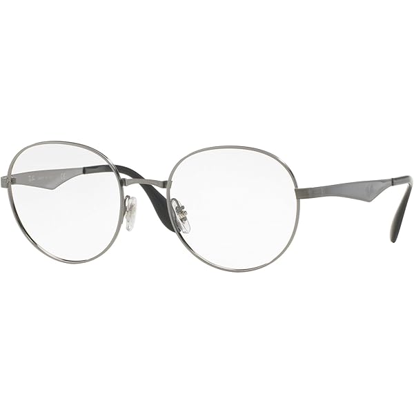 Amazon.com: Ray-Ban RX6343 - 2595 Eyeglasses Silver Frame 47mm w