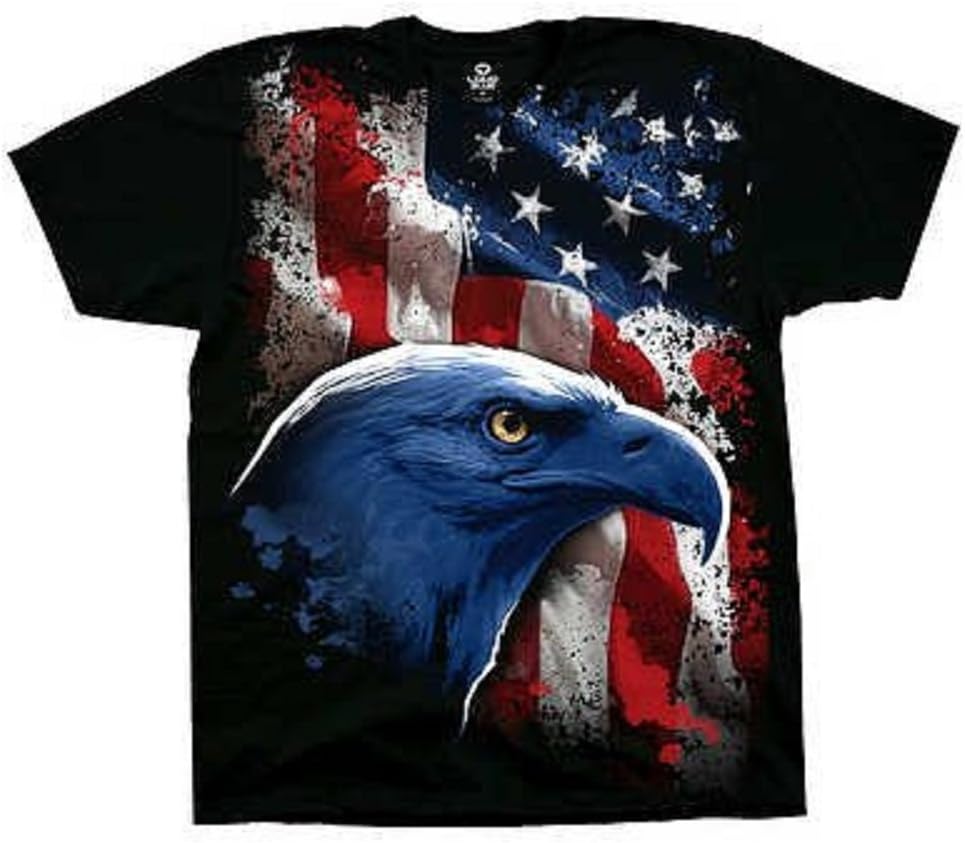 Amazon Com T Shirt American Icon Men S Black Size M Home Kitchen