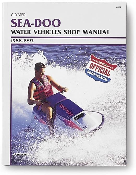 Clymer Repair Manual Seadoo Water Vehicle Pwc 88 96 Automotive Amazon Com