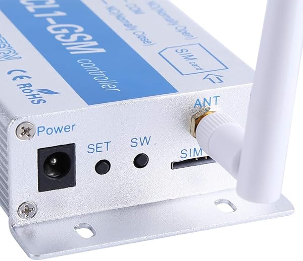 Neufday Mando a Distancia inalmbrico gsm SMS Smart Home Security System Switch CL1 GSMEU Plug