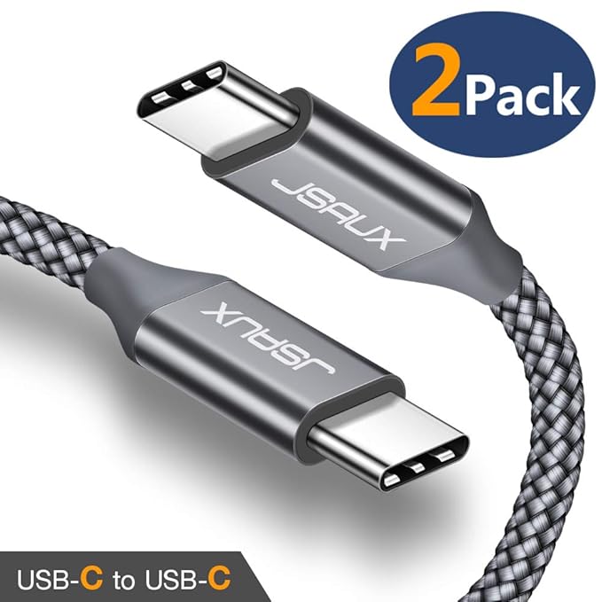 USB C to C Cable 3A (2Pack 6.6ft)