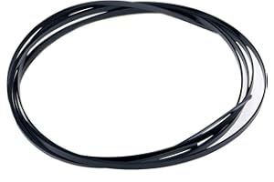 MY MIRONEY 2PCS Black Guitar Binding Purfling Strip ABS Strips for Acoustic or Classical Guitar, 5.4ft Long