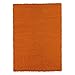 Cozy Shag Collection Orange Solid Shag Rug (3'3