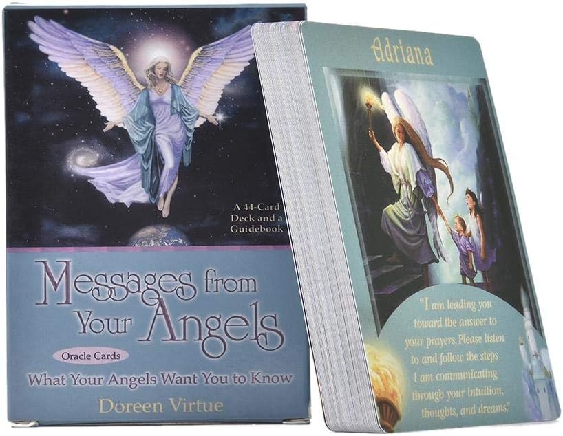 Banane 44 Tarot Cards Messages From Your Angels Party Games Tarot Cards Deck, English Version professional