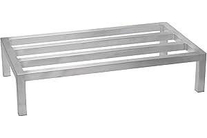 Winco ASDR-2036 20-Inch by 36-Inch Dunnage Rack, 8-Inch High, 1800-Pound Capacity