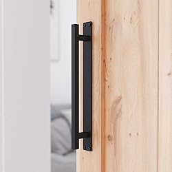 SMARTSTANDARD 12” Rustic Barn Door Handle for