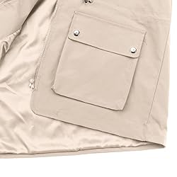 PESION Womens Utility Vest Lightweight Windproof