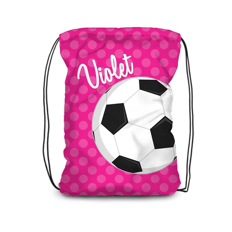 pink soccer bag