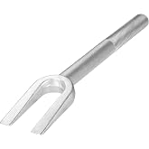 OEMTOOLS 25202 Ball Joint Separator, 15/16 Inch Pickle Fork Tool Heavy Duty | Tie Rod Removal Tool &amp; Joint Splitter, Drop-Forged Steel, Long Knurled Handle, Corrosion Resistant