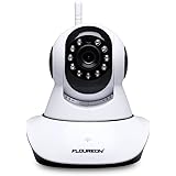 FLOUREON Wireless IP Security Camera ONVIF 720P WiFi IP Camera Pan/Tilt Two-Way Audio & Night Vision Baby/Elder/Pet/Nanny Monitor (Model 2)