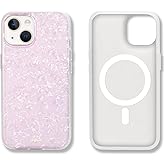 Sonix Case for iPhone 15, 14, 13 | Compatible with MagSafe | 10ft Drop Tested | Pink Pearl Tort