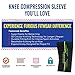 Furious Fitwear Knee Compression Sleeve for Daily Support – Single (1) Only