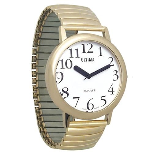 Ultima Low Vision Watch White Dial-Unisex Model Number 57750