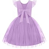 Arshiner Toddler Tutu Dress Little Girls Summer Tulle Backless Party Birthday Cotton Dresses 2-6Y