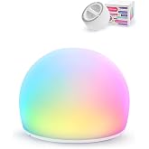 WattBubble Squishy Egg Night Light Pro for Kids, Soft Egg Light with Multi Colors, Interactive Tap Light Stress Relief, Fidgets Toys, 5 Levels Brightness, Auto-dim in 30 Minutes