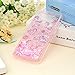 S8 Plus Case, Mavis's Diary Colorful Painting 3D Design Quicksand Cover Soft TPU Bumper Clear Case with Bling Glitter Shiny Diamonds Sparkle Flowing Liquid Stars for Samsung Galaxy S8 Plus, Unicorn