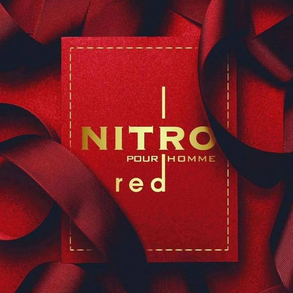 Dumont NITRO RED - 3.4oz - Eau De Parfum - Luxury Perfume for Men - Fruit, Woody, Floral & Masculine Fragrance - Long Lasting Cologne Mist & Body Spray - for Him