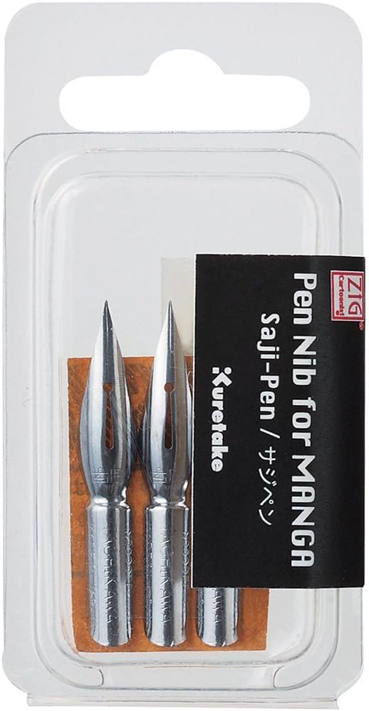 Zig Cartoonist Pen Nib for Manga, Saji Pen