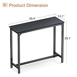 ODK 39 inch Bar Table, Bar Height Pub