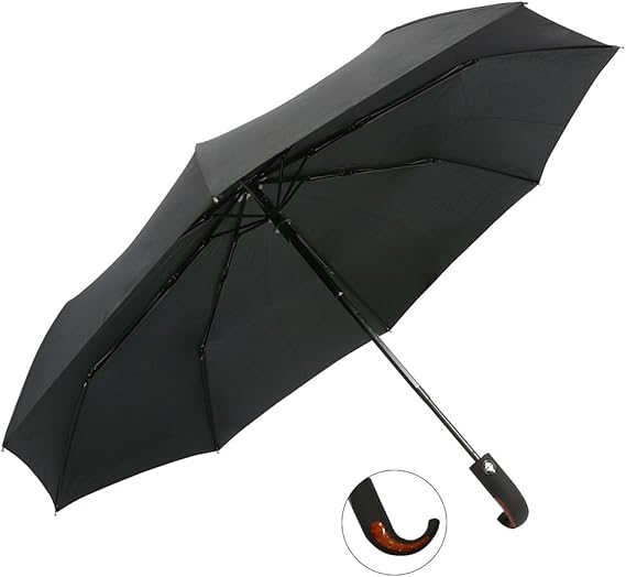 Hook Handle Compact Umbrella for UK Weather Adahome High Quality Water